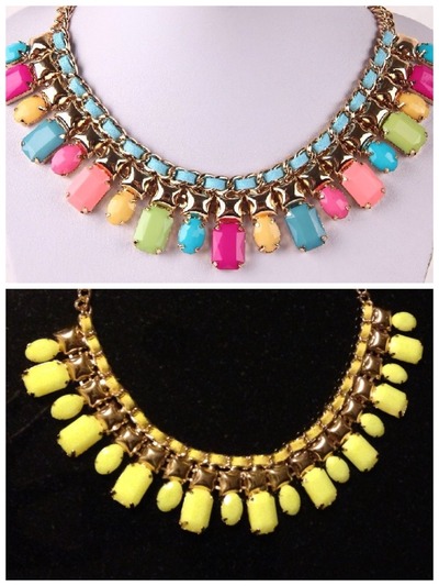 Ribbon Statement Necklace