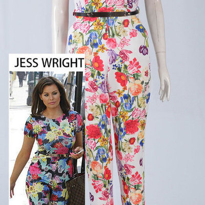 Floral jumpsuit