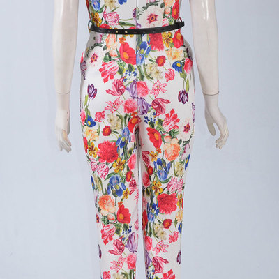 Floral jumpsuit