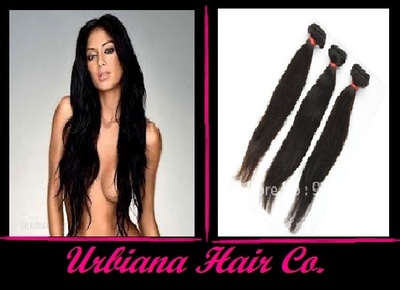 Virgin Chinese Natural Straight Hair- 3 bundles (18"/20"/22")