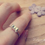 Sterling Silver dainty bow ring-2