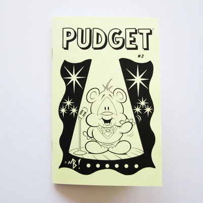Pudget #2 comic book / sketchbook