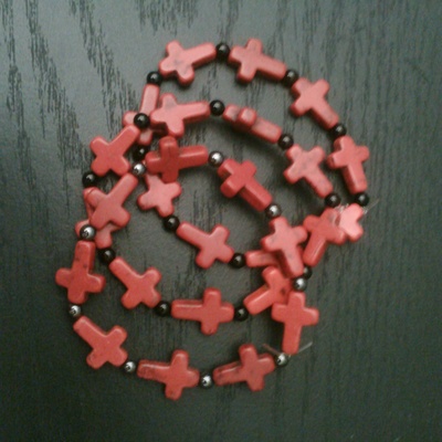 Red cross bracelet