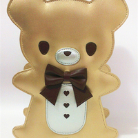 Lolita Teddy Bear Backpack/Crossbody Bag/Shoulder Bag 3 Ways Of Using Free Ship SP140640 - Thumbnail 2