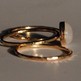 14K gold filled stack/stacking/stackable moonstone rings - moonstone ring- modern October stacking gemstone ring-1