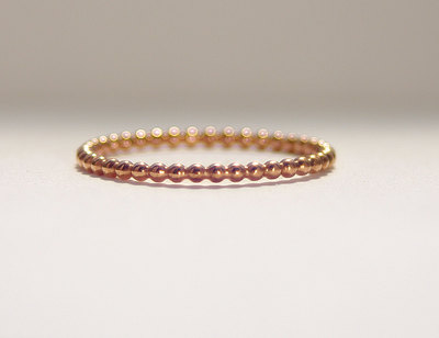 14k ROSE Gold Filled Stacking Ring, Rose Gold Fill Ring, Rose Gold First knuckle, Pinky or Finger Stack it Ring