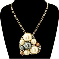 Pearl Heart Necklace
