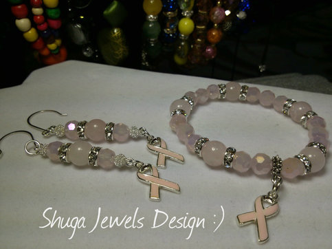 Awareness bracelet (Breast Cancer)