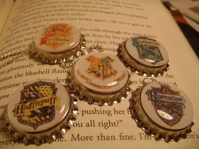 hogwarts bottle caps