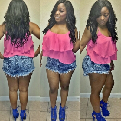 Always destructed jeans