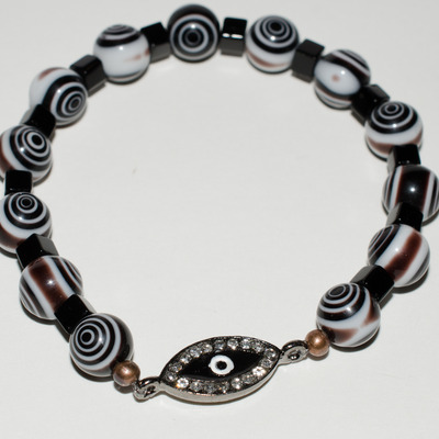 "tribal eye" bracelet