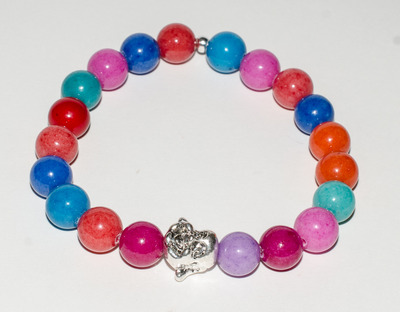 "Rainbow Buddha" bracelet