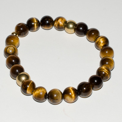 "gold tiger eye" bracelet