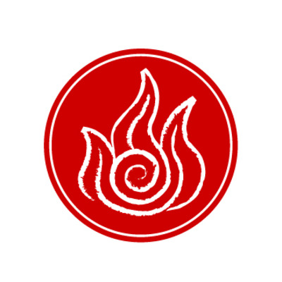 Avatar: fire nation decal