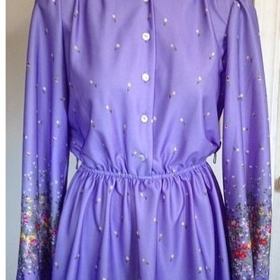 Purple and floral - Thumbnail 2