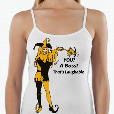 You a boss? women's tank top