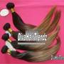 18, 20 & 22"  Brazilian Remy Straight Dark to Cinnamon Blonde Brown Ombre [3 Bundles]-1