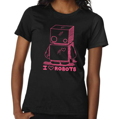 Women's Robot Tee 
