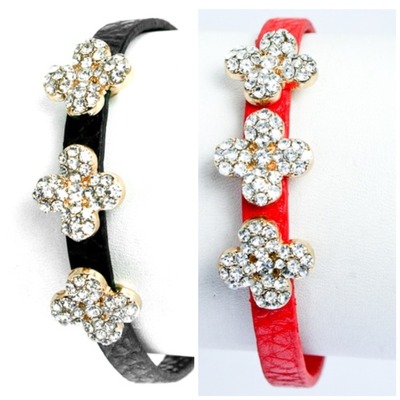 Crystal Clovers Bracelet