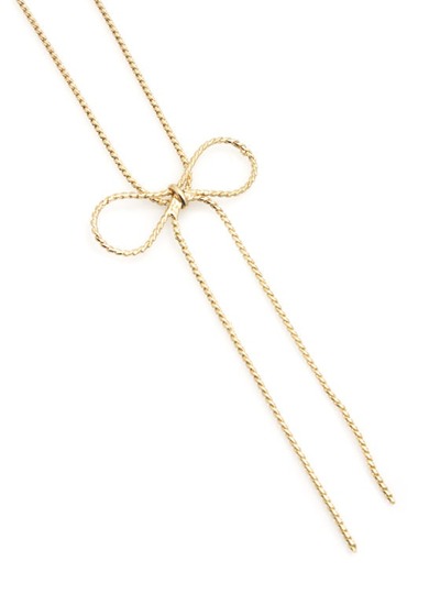 Bow Necklace