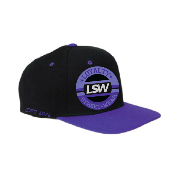 Essential Snapback [Black/Purple]