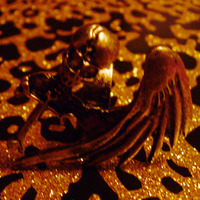 Angelic Skull Cross Ring (Gold)  - Thumbnail 4