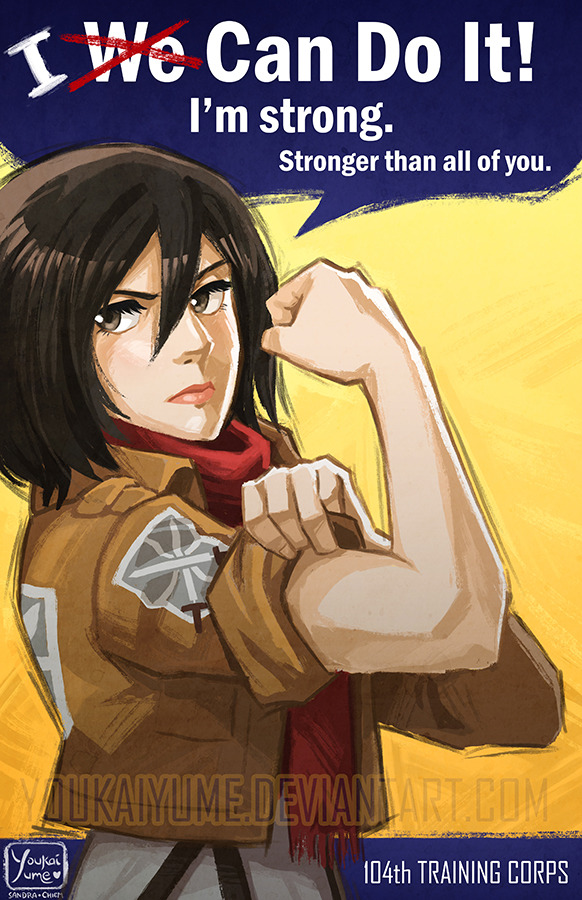 Mikasa: I Can Do It