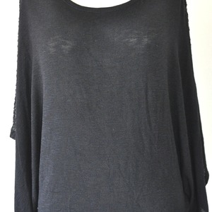 Batwing Sleeves With Lace 