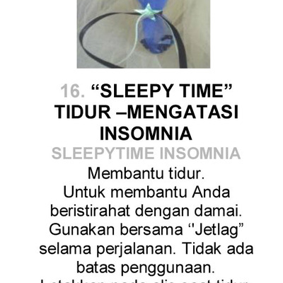 16  “sleepy time” tidur –mengatasi insomnia sleepytime insomnia crystal remedy