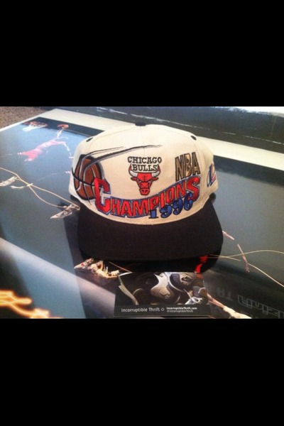 1996 Chicago Bulls Championship Locker Room Vintage Snapback