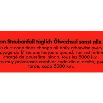 ’67-’71 oil bath air cleaner decals - Thumbnail 4