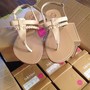 Beige T-strap Sandal-1