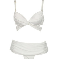 White Blends Women Sexy Swimsuit S/M/L ALSJ-3005-22White - Thumbnail 2