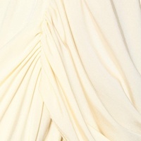 Gathered Sleeve Slinky Dress - Thumbnail 3