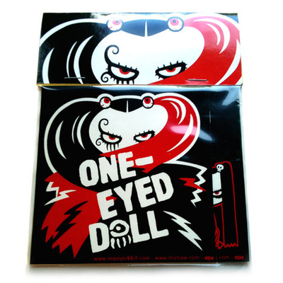 One-eyed doll x mizna lens - sticker 3pack vol001