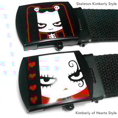 One-eyed doll x mizna lens - canvas belts - 2 styles