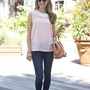 Pink Scalloped Top-1