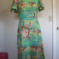 Water Colors Dress  - Thumbnail 1