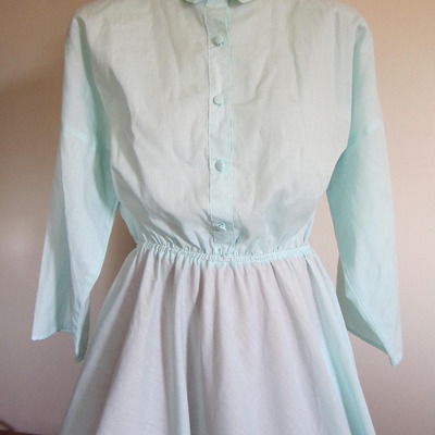 Blue shirt dress - Thumbnail 1