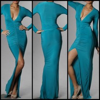 Deep V-Cut Maxi - Thumbnail 1