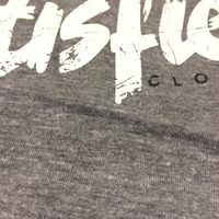 Girls Grey Deep V Tee - Black and White / NSC - Thumbnail 2