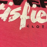 Girls Pink Deep V Tee - Black and White / NSC - Thumbnail 2