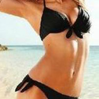 Rose Blends Women Sexy Bikini S/M/L ALSJ-3004-23Rose - Thumbnail 2