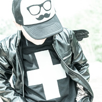 The Modern Swiss Cross T-Shirt Onesie New Design  - Thumbnail 2