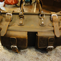 Warrior Leather Travel Bag - Thumbnail 2
