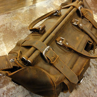 Warrior Leather Travel Bag - Thumbnail 3