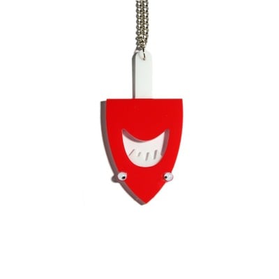 Oh, shark - scream! necklace