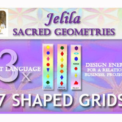 3 x 7 shape light language grids