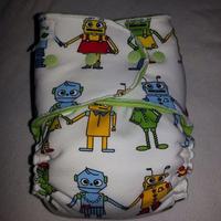 SYOF Custom OS Fitted Cloth Diaper - True Fitted (SHOBF Inner) - Thumbnail 2