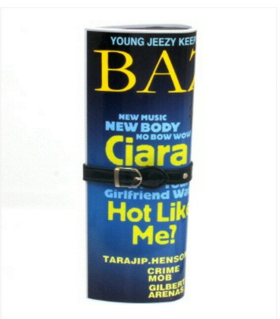 Magazine Inspired Clutch - Bazar/Ciara